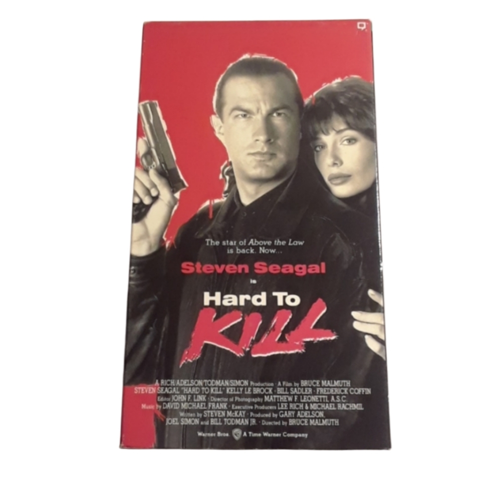 Hard to kill Warner home video VHS tape